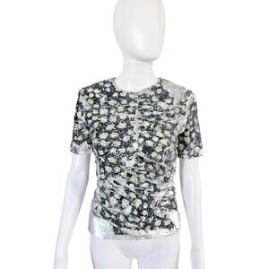 Preen by Thornton Bregazzi Sequin Gathered Top